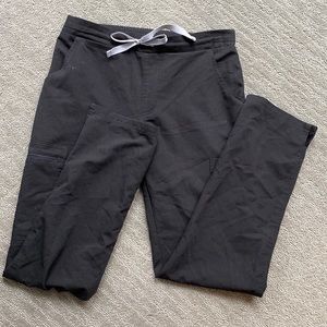 Figs Scrub pants- black straight leg